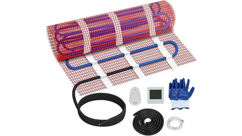 120v electric floor heating
