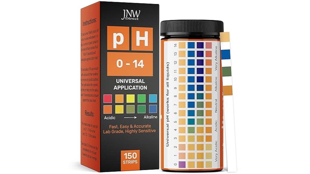 150 strip ph testing kit