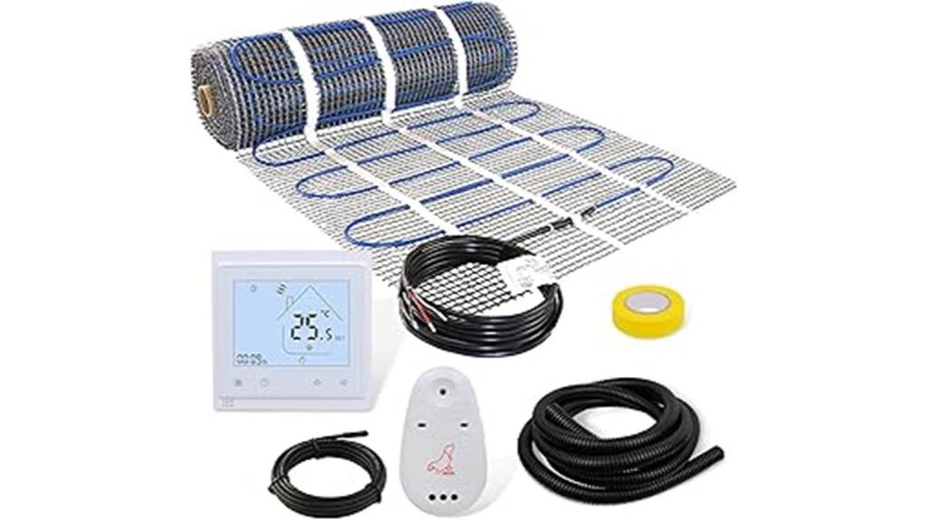 15 sqft heating mat kit