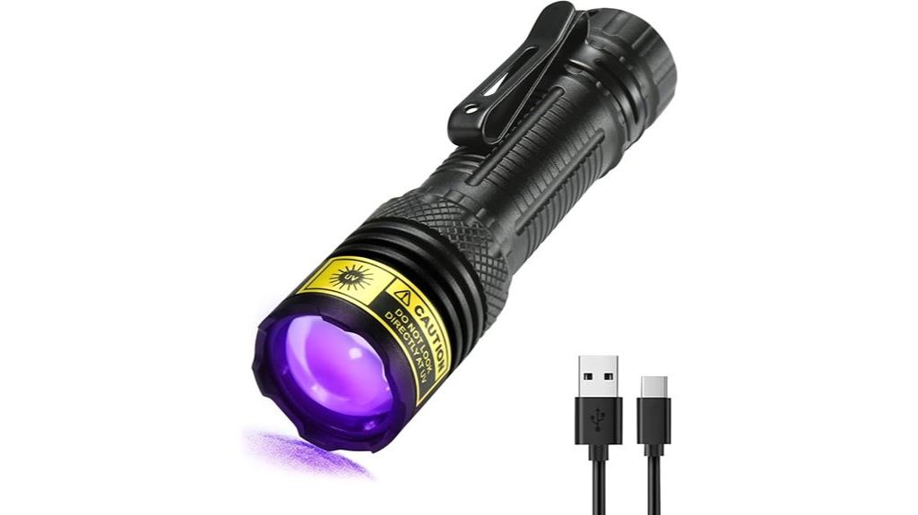 395nm black light flashlight
