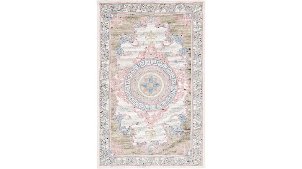 4x6 savonnerie rug