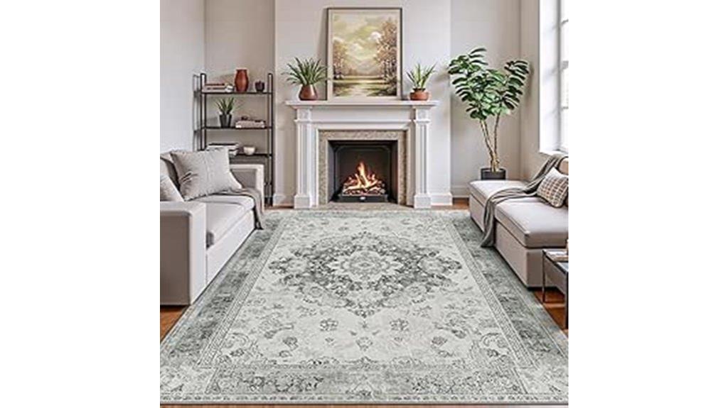6x9 washable non slip rug