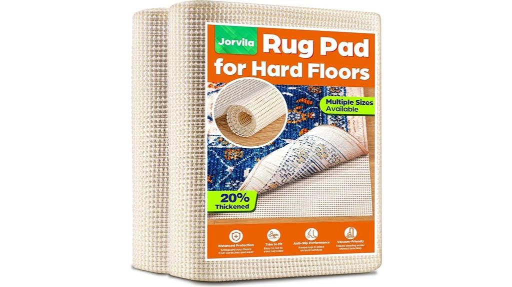 8x10 non slip rug pad