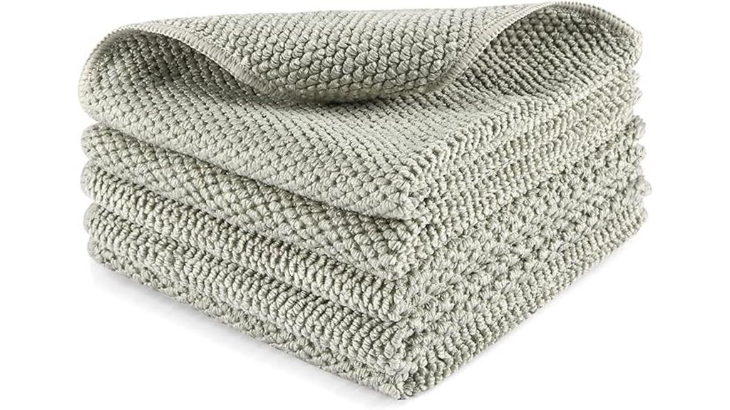 absorbent kitchen cleaning cloths