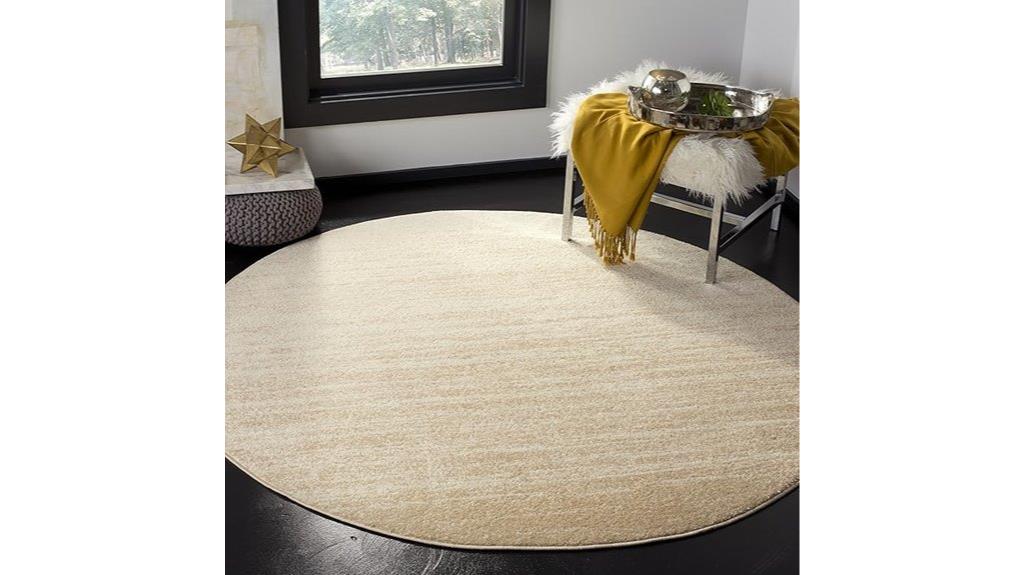adirondack champagne cream rug