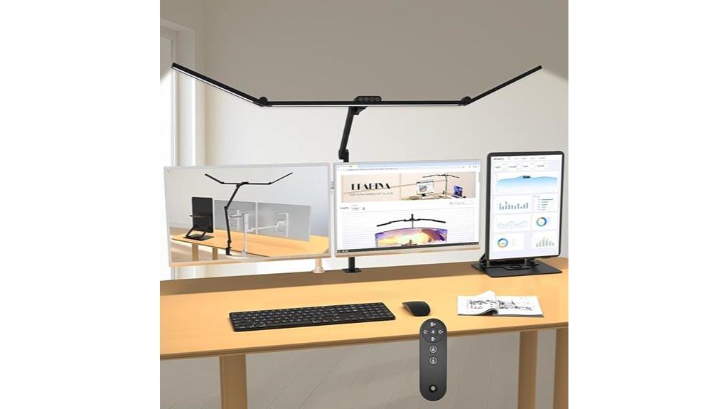 adjustable brightness desk lamp