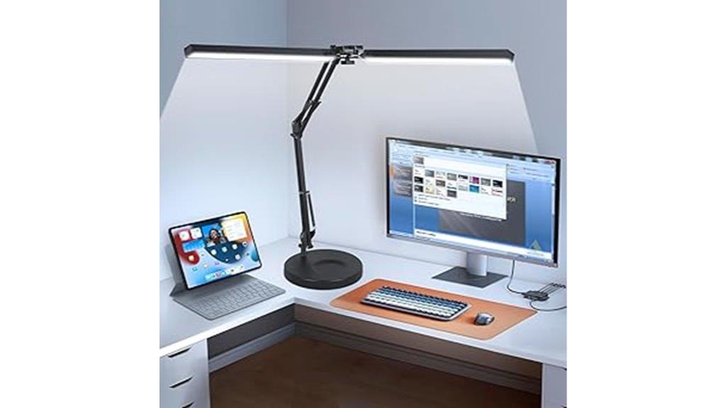 adjustable brightness desk lamp
