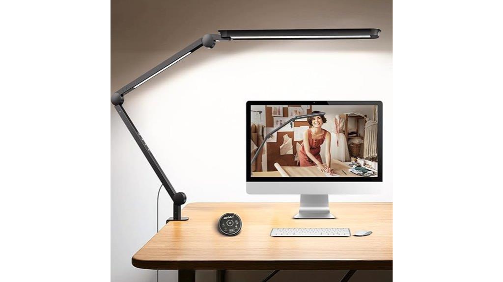 adjustable clamp desk lamp