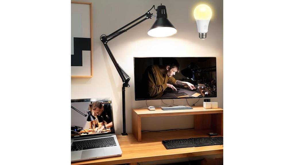 adjustable desk lamp with led