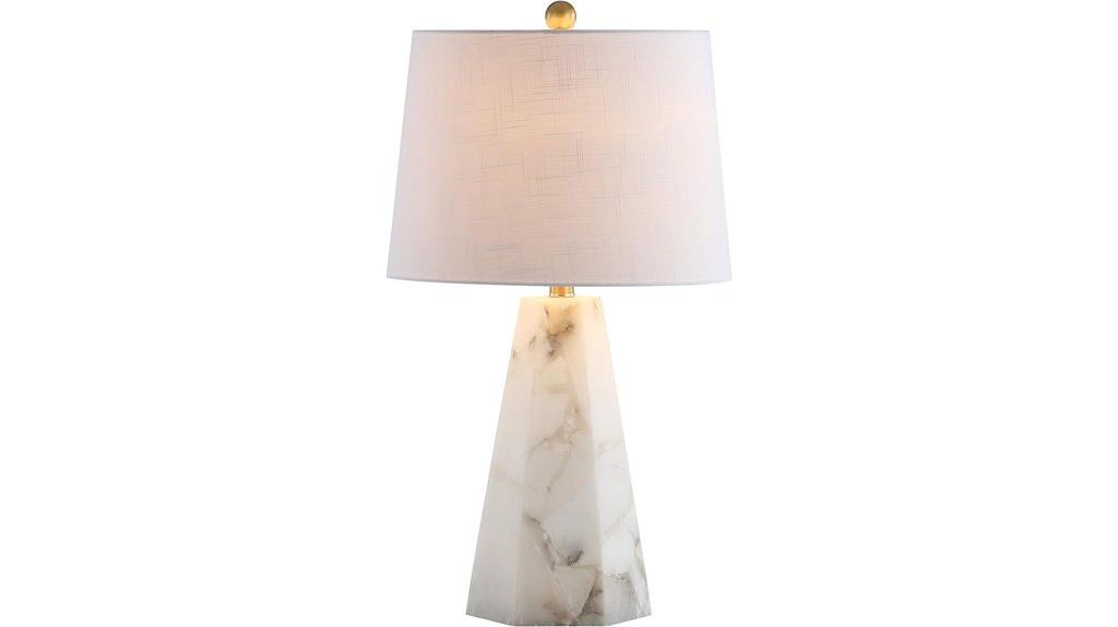 alabaster led table lamp