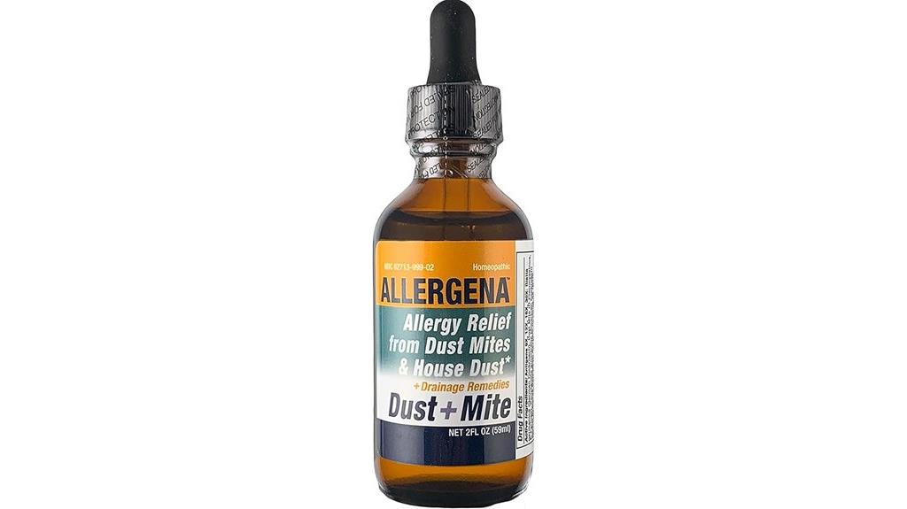 allergy drops dust mite