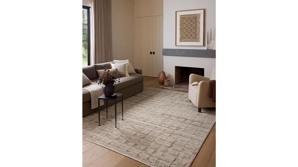 amber lewis rug size