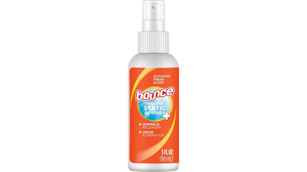 anti static wrinkle spray