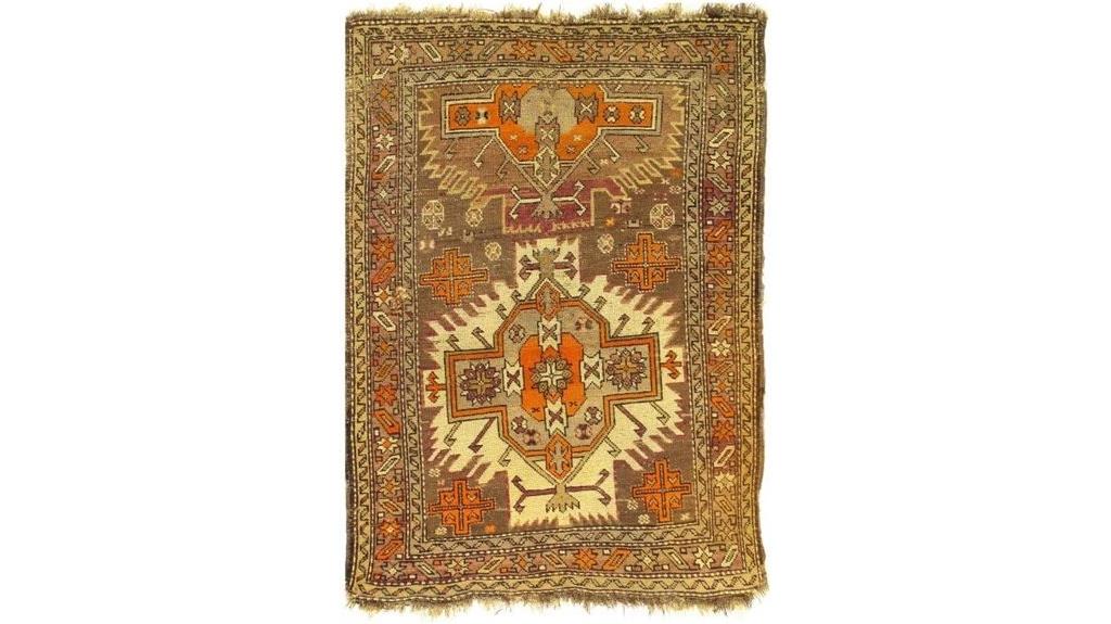 antique caucasian kazak rug