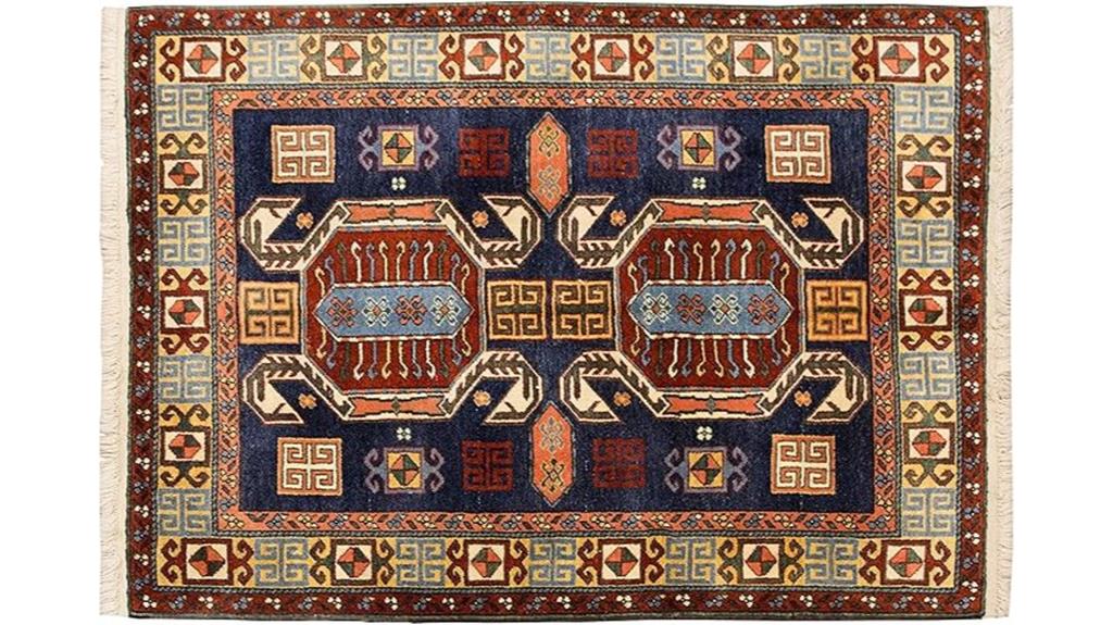 antique caucasian turkish rug
