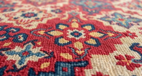 antique rug surface characteristics