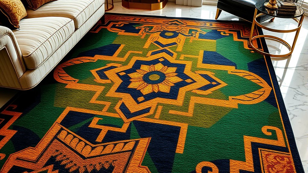 art deco rug resurgence