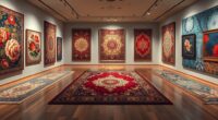 art gallery inspired carpet designs