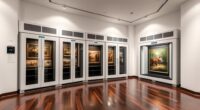 art storage climate safes