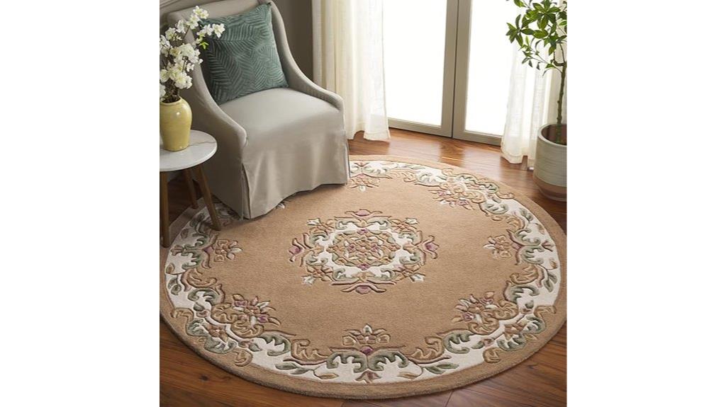 aubusson style area rug