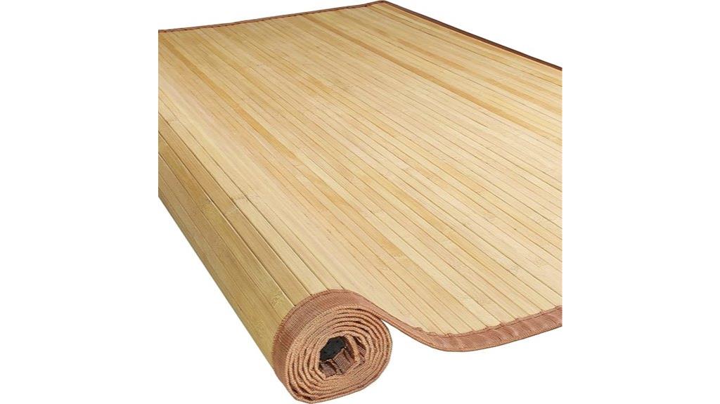 bamboo rug 5x8 size