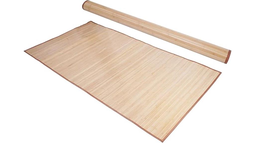 bamboo rug 5x8 size