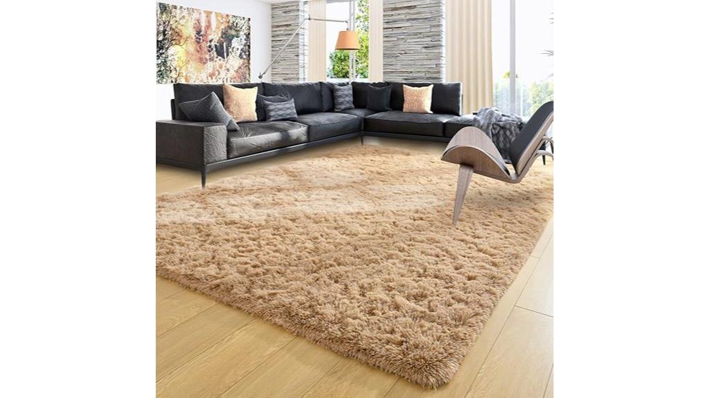 beige large area rug