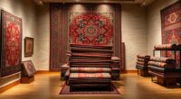 bequeathing rugs to museums