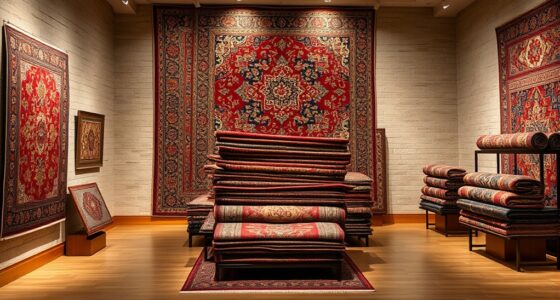 bequeathing rugs to museums