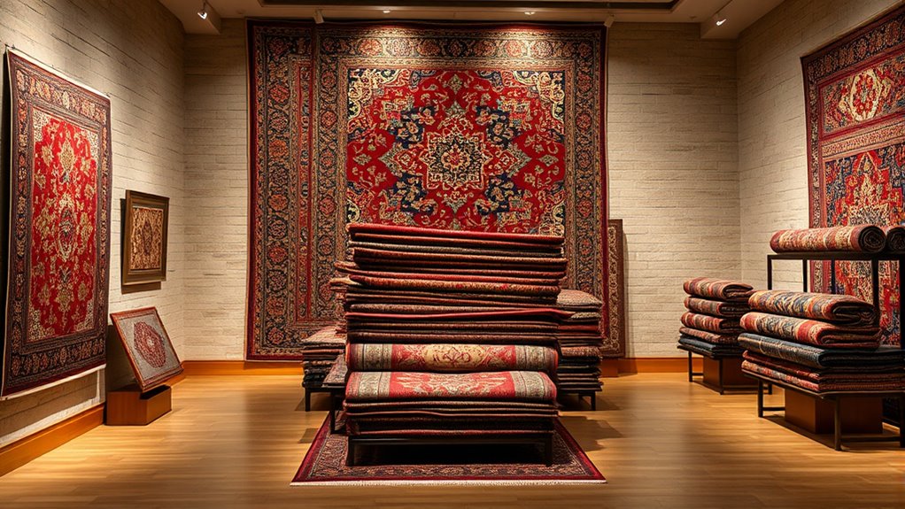 bequeathing rugs to museums