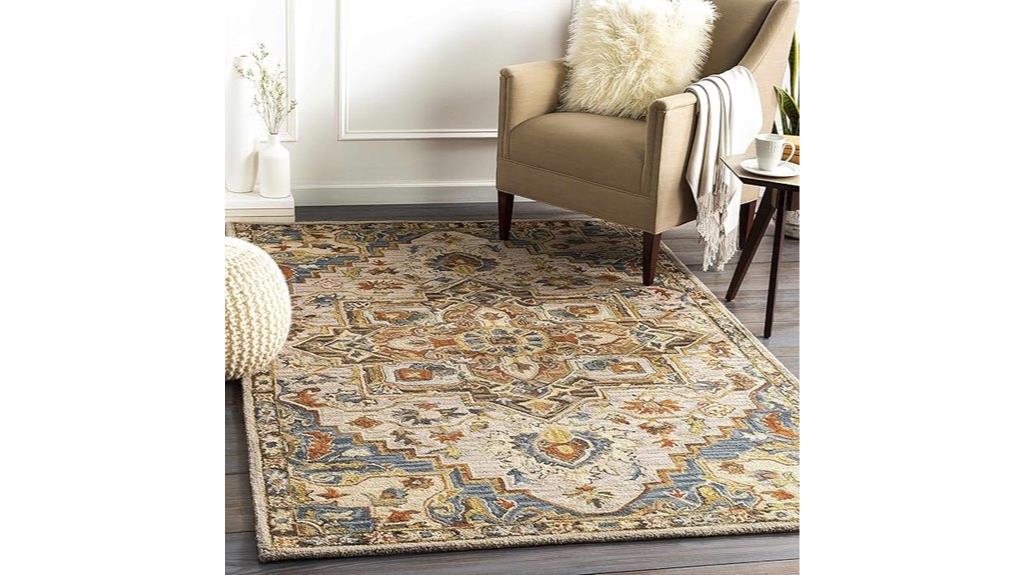 birtley boho wool rug