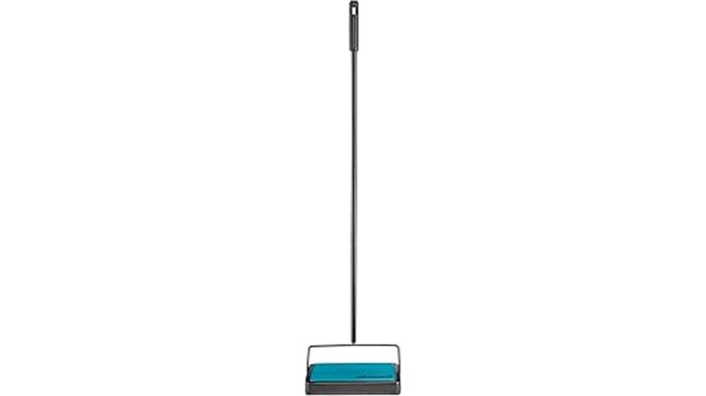 bissell teal floor sweeper