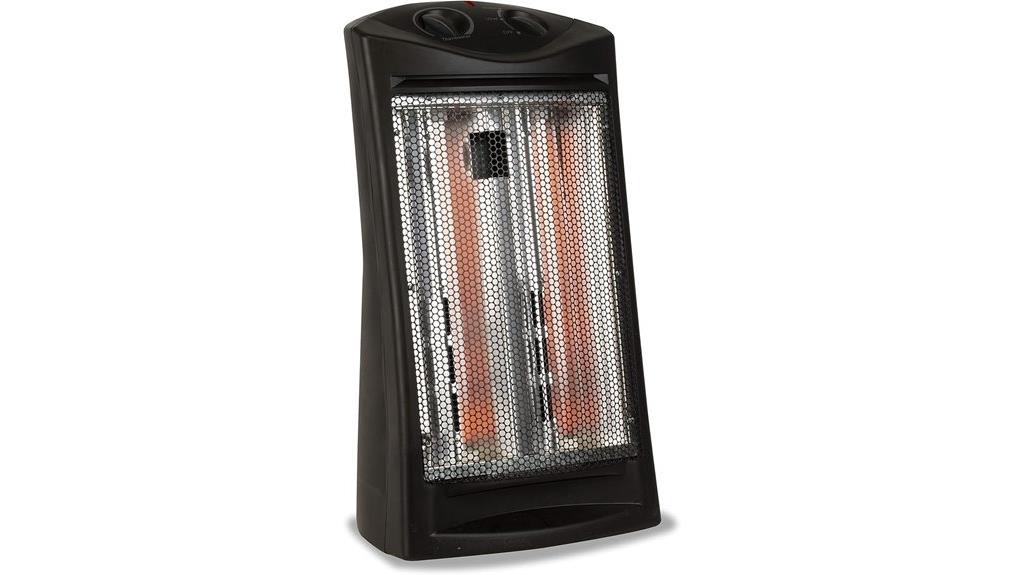 black decker quartz tower heater