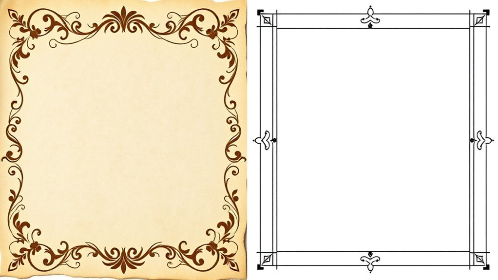 blending timeless border designs