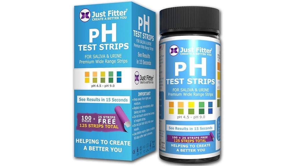 body ph testing strips