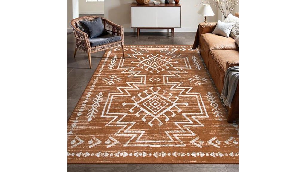 boho rug for living