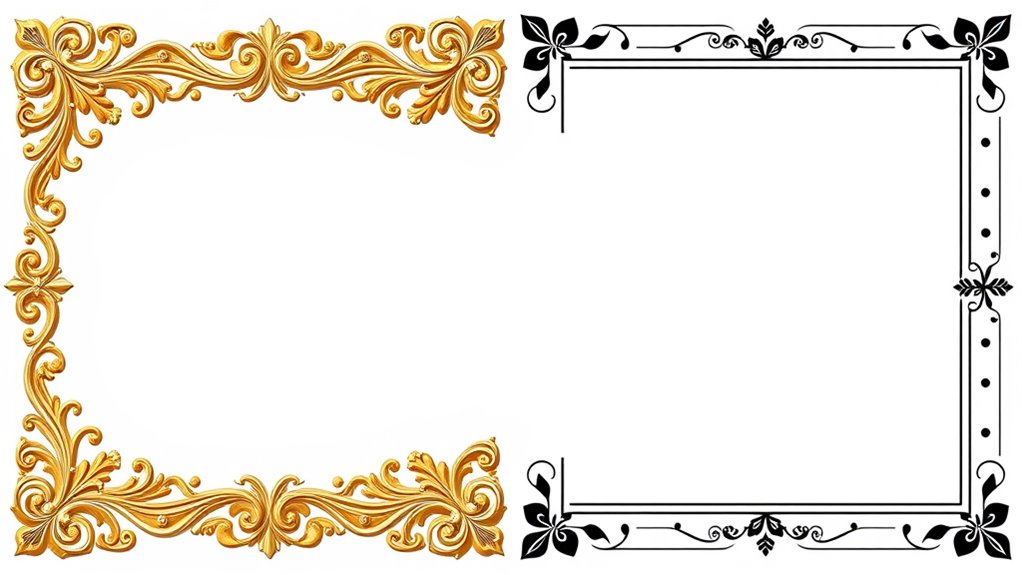 border styles comparison