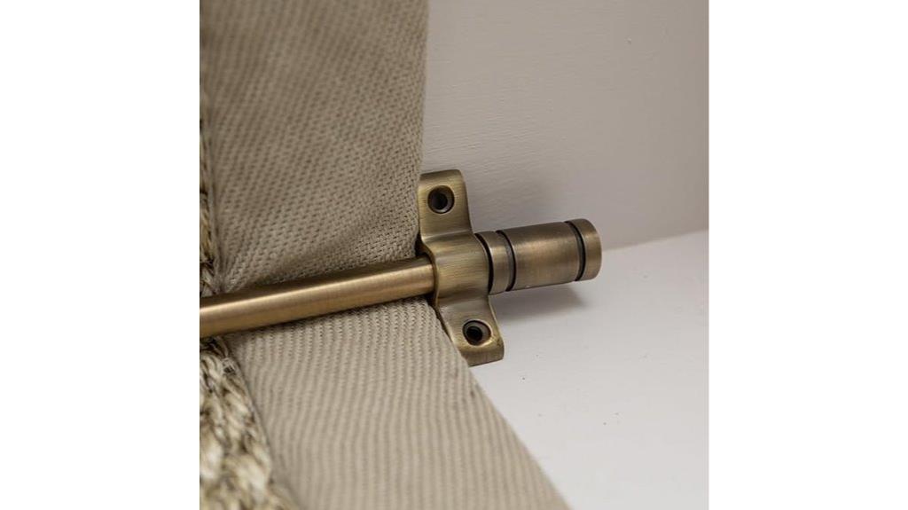 brass bee finial stair rods