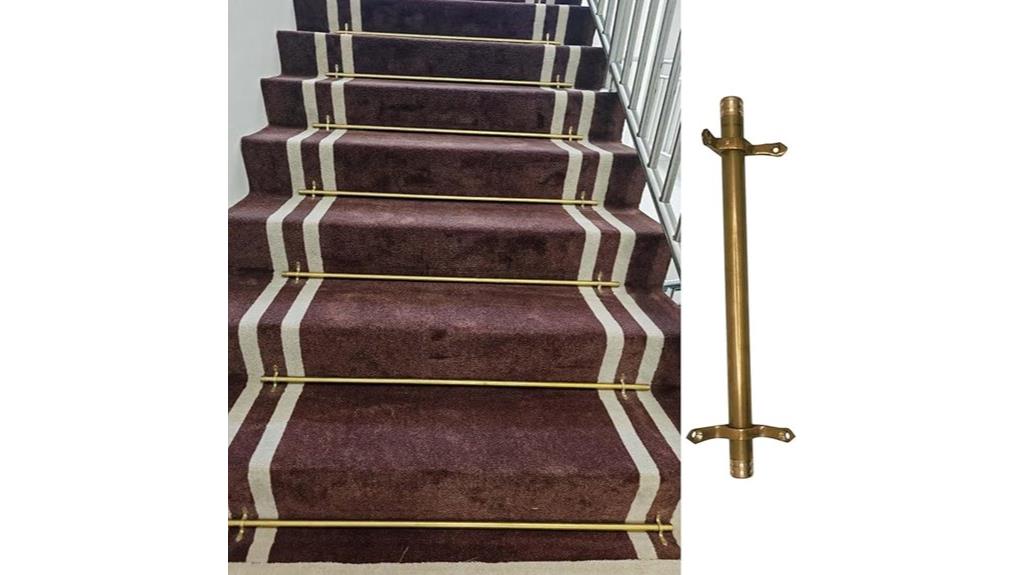 brass carpet stair rods