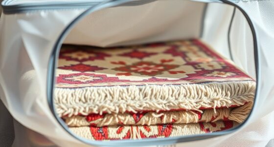 breathable bags for seasonal rug storage