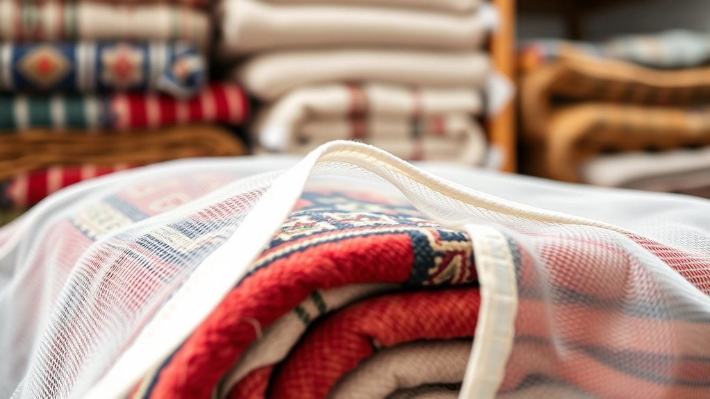 breathable rug storage benefits