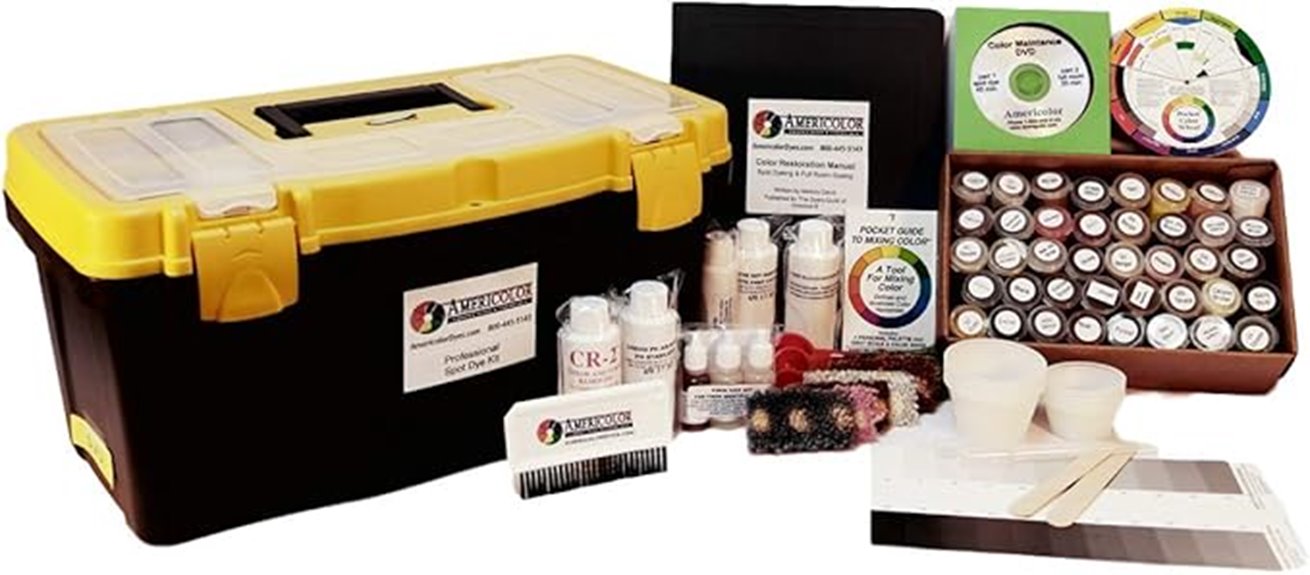 carpet spot dye kit