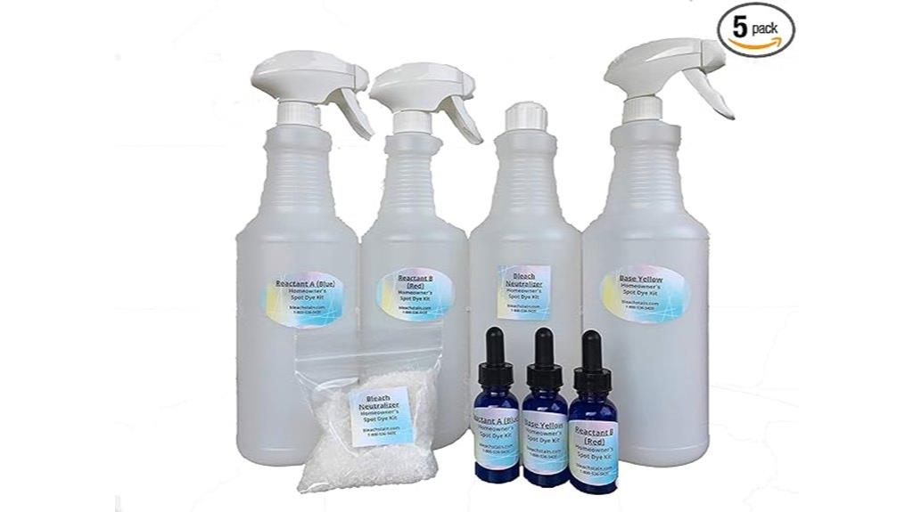 carpet spot dye kit