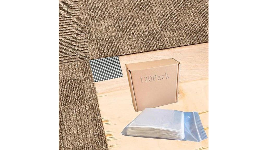 carpet tile adhesive connectors