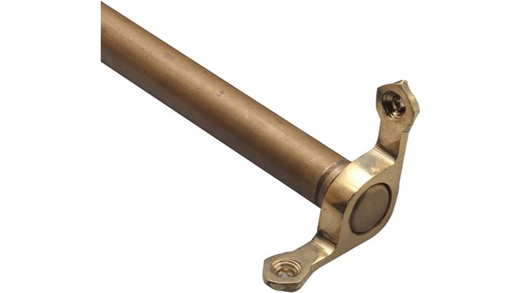carpeted stairs runner rods