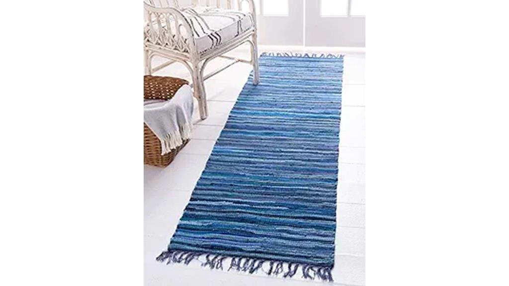 chindi cotton rug length