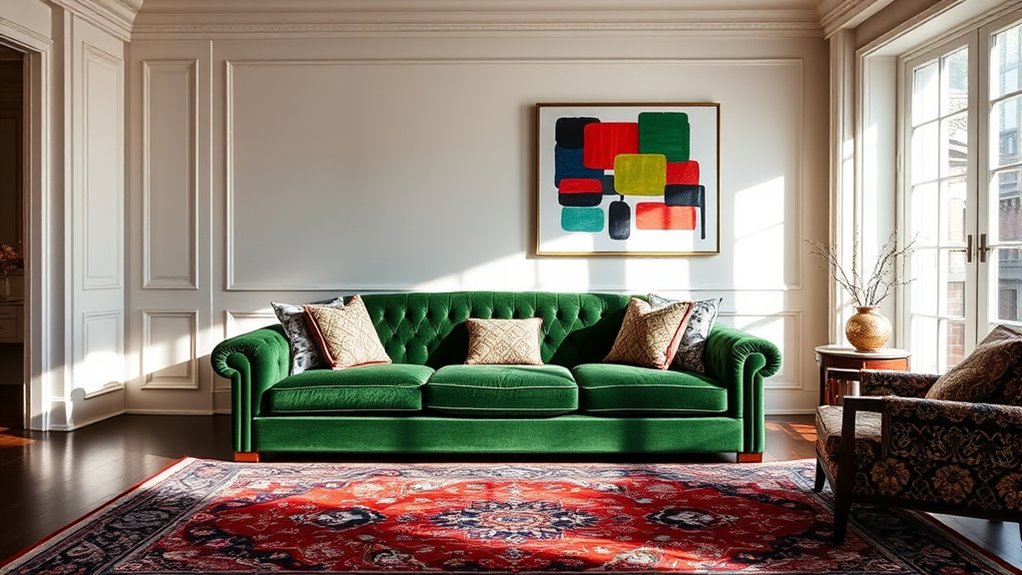 choose rug for artistic harmony