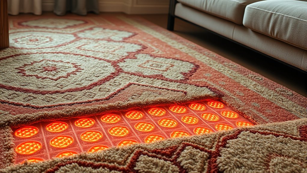 choose rug material and thickness