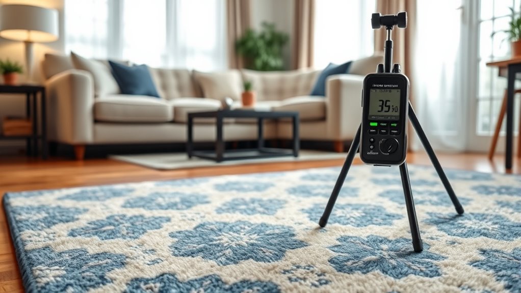 choose rugs for sound absorption