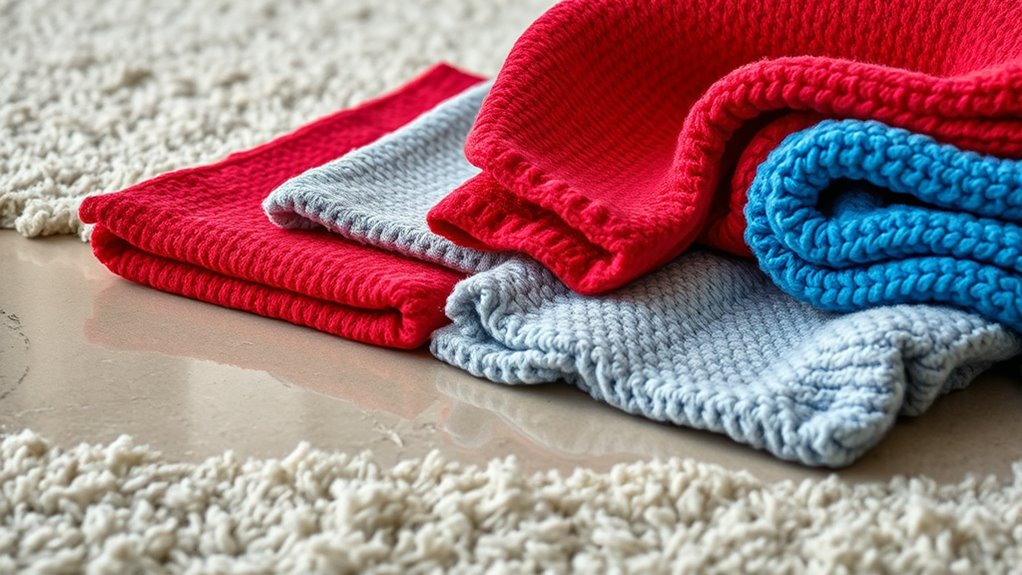choosing effective carpet cleaning cloths